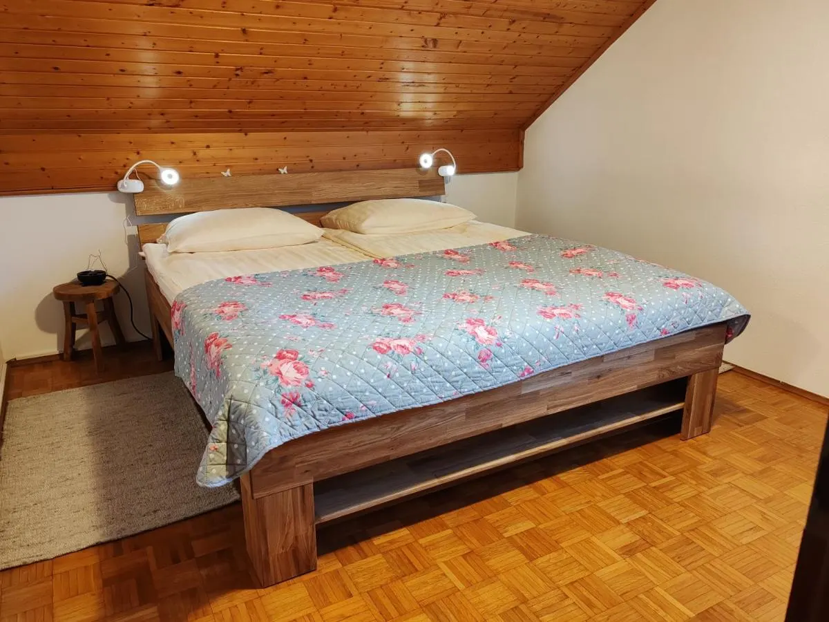 Bedroom with a king-size bed